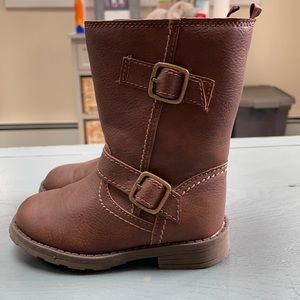 NWOT Carter’s Toddler Size 7 Brown Boots